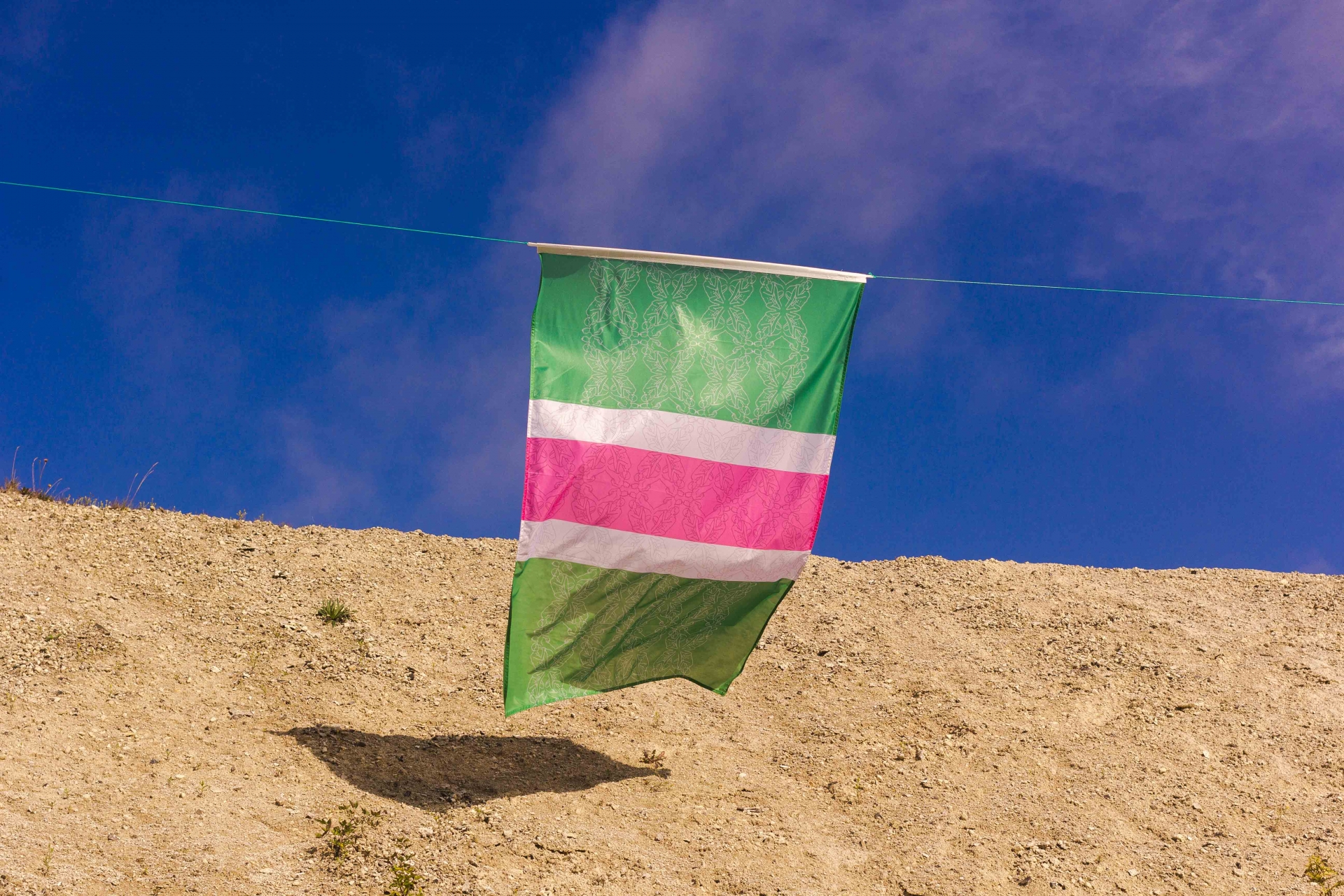CHRIS CALMER QUEER FLAGS, Group Exhibition for Art Rebels & Somewhere Festival.